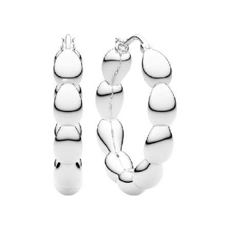 Sif Jakobs Jewellery Örhängen Goccia Cerchietto Dam Silver MEDIUM