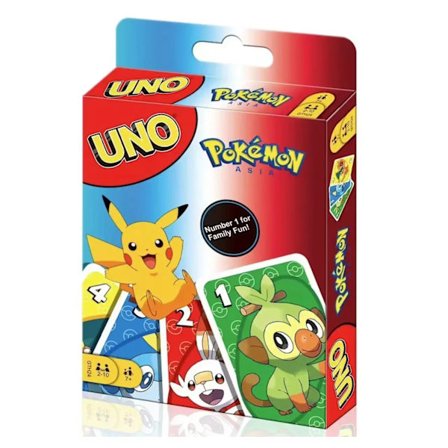 UNO FLIP! Pokemon Brädspel Anime Tecknad Mario Figur Mönster Familj Rolig Underhållning One Piece uno Kortspel Julklappar