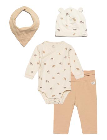Set 4 Pcs Wrap Body Leggings C Sets Sets With Body Beige Lindex*Betinget Tilbud