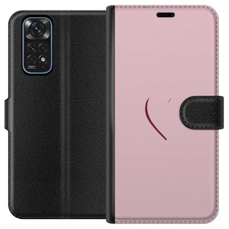 Kompatibel Tegnebogsetui til Xiaomi Xiaomi Redmi Note 11 SoftPinkLove
