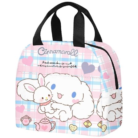 Cinnamoroll Lunchväska Lunchbox Skola Kontor Snack Lunchbox Picknick Förvaringspack