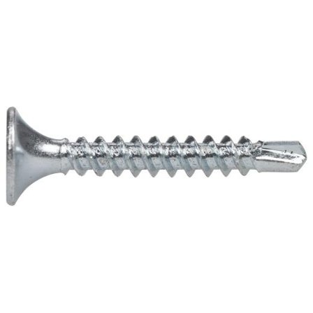 Ejot 900220 Kipsilevyruuvi Ejofix 2, FZB, teräsranka/porakärki 3,5x40 mm, 500 kpl, Kiinnitys