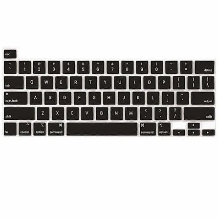 Näppäimistösuoja, yhteensopiva MacBook Air 13 tuuman 2020 A2337 M1 A2179 -mallin kanssa, jossa on taustavalaistu Magic Keyboard Retina-näytöllä ja 