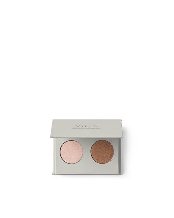 MIILD Natural Mineral Eyeshadow Duo Golden Aura, Makeup, Øjne, Øjenskygge