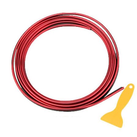 Bil Interiør Støbelister Trim Strips DIY Bil Styling Instrumentbræt Luftudtag Universal Fleksibel Auto Interiør Dekoration Tilbehør| |