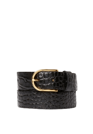 Saddler Safira Skärp Dam Svart 80CM