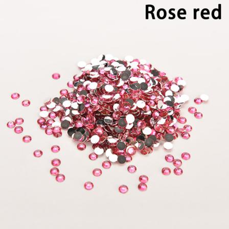 Lots 1000st Rhinestone Facetter Flatback Kristall Runda Pärlor