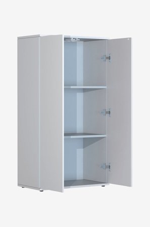 VCM - Vcm Skab Dalosa 3-Kammer - Hvid - Kommoder - Fra Homeroom