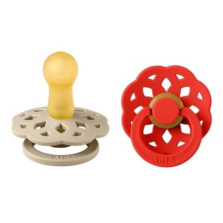 BIBS Pacifier Boheme 2 Pack Latex, Børn & Forældre, Sutter, Latexsutter