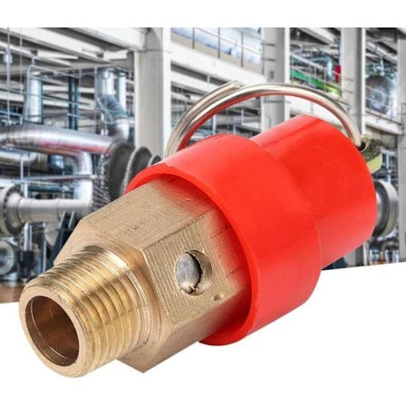 stk trykaflastningsventil messing luftkompressor sikkerhedstrykregulator trykreducerende ventil (G1/8'')