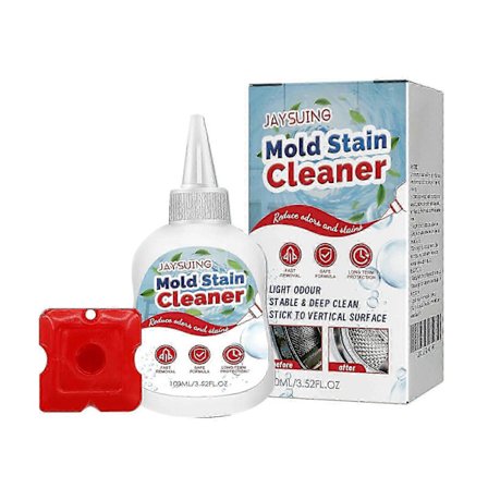 Kraftig muggfjerner gel for bad og fliser - Naturlig svartmugg- og flekkfjerner, lukteliminator, 100 ml for enkel, sikker og effektiv 