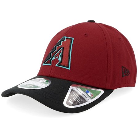 New Era - MLB Röd flexfit Keps - Arizona Diamondbacks MLB Player Replica M-Crown 39THIRTY Red/Black Flexfit @ Hatstore