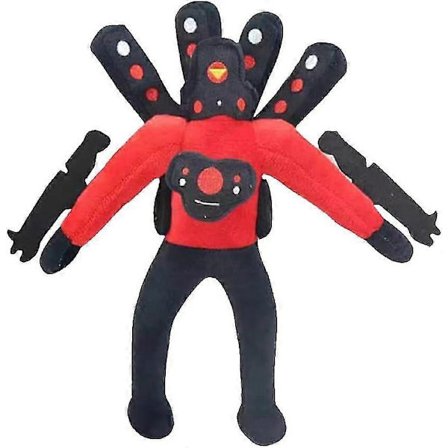 11,8" Uppgraderad Titan Speakerman Plysch, kraftfull Giant Skibidi Toalett Titan Speakerman Figurer Plyschleksaker, monster Gosedjur Docka (FMY)