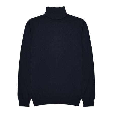 Borgio, Sweter golf Niebieski, Mężczyzna, Rozmiar: XL