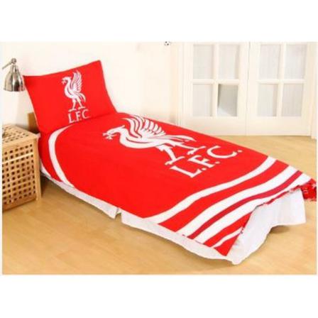 Liverpool Fc Pulse Single Duvet Set One Size Röd/vit