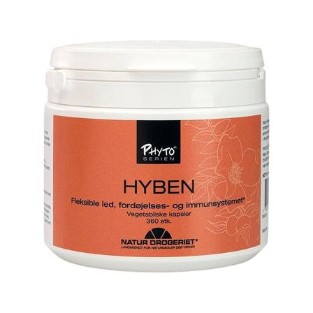 Natur Drogeriet Hyben 485 mg 360 kaps., Helse & Madvarer, Ingredienser, Hyben