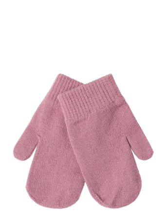 Lindex Mittens Magic Fix Wool - Pink - 4-6