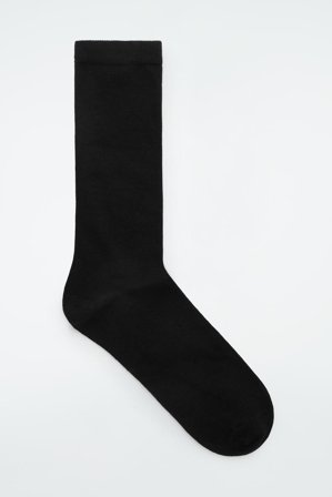 COS Women's Wool Socks in Black