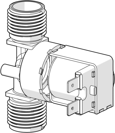 Oras Electra 1015701V Magnetventil til Oras blandebatteri, Baderom