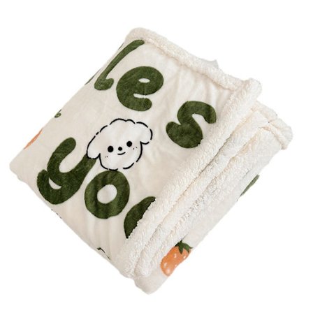 Liten fräsch plyschfilt tecknad barnfilt kontorsnapfilt sofffilt 100*120cm