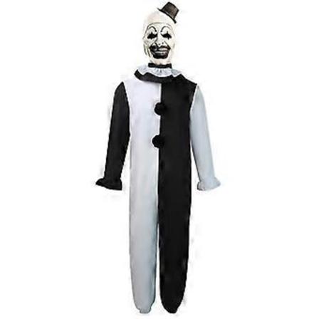 Terrifier 2 Joker Halloween Cosplay Kostym (XXL Jumpsuit)