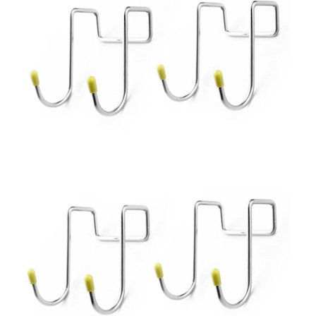 Multifunksjonell dobbel S-krok for dusjdør