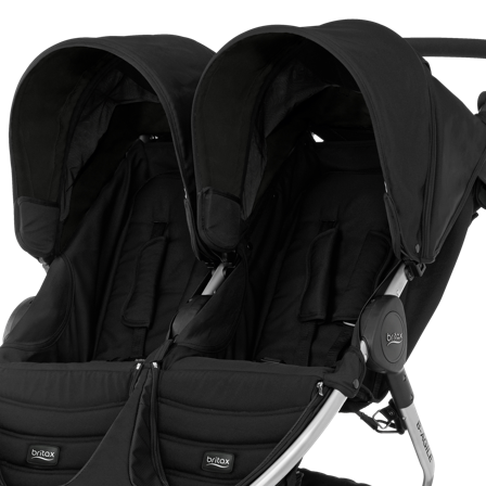 Britax Römer Sitzeinheit inkl. Gurt Schwarz Hidden Spareparts Pushchairs