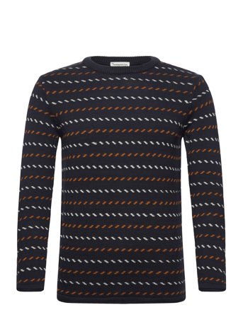 Knowledge Cotton Apparel | Organic Cotton Jacquard Knit - Rege | L