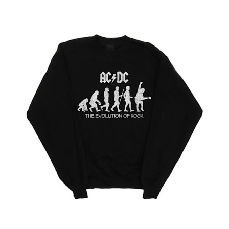 ACDC Dam/Dam Evolution Of Rock Sweatshirt L Svart