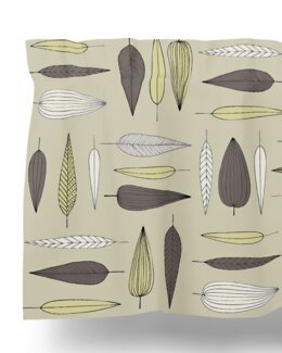 Kappe metervare Under træet Lysegrøn