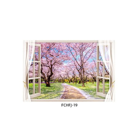 Itsekiinnittyvät seinätarrat Tekoikkuna Maisema Makuuhuone Olohuone Tausta Seinätarrat Merimaisema Yöpöydän Vedenpitävät Tarrat