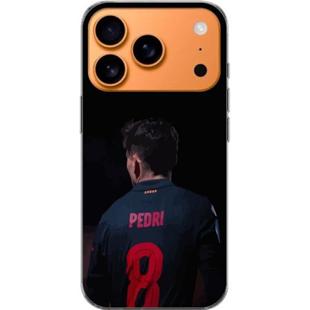 Kompatibelt Mobildeksel til Apple iPhone 17 Pro Pedri FC Barcelona Fotball Spansk Midtbanespiller Mål Sportsmotivasjon Fans Barn Ungdom