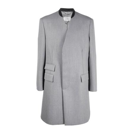 Maison Margiela Frakke Grå, Herre Uldfrakker