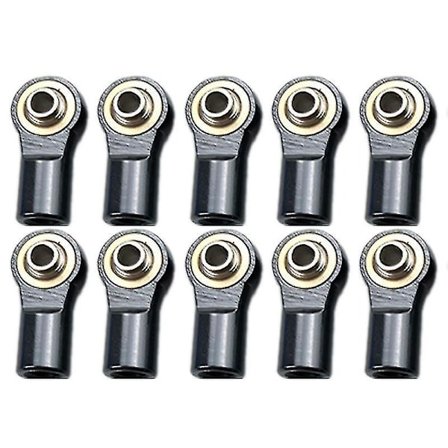 10 stk Metal M4 Forbindelsesstang Ende Kugleled til 1/10 RC Bil Axial