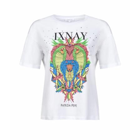 Patrizia Pepe T-Shirts Hvid, Dame