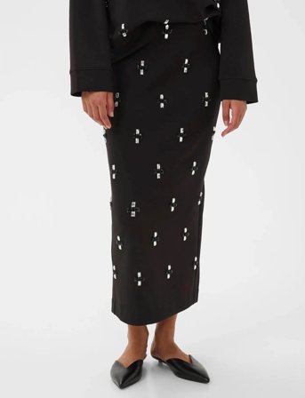 InWear Aidaiw Deco Skirt - Black - L