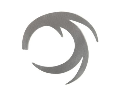 Wiggle Dragon Tails Svans XL 4-pack Gray