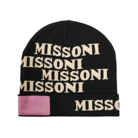 Missoni Beanie , Zwart , Heren , Maat: ONE Size Hoeden