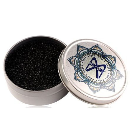 Maange Makeup Sminkpulverborttagningssvamp med Metal Box.