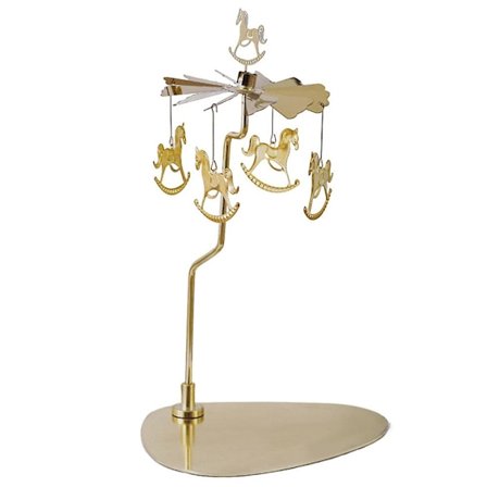 Spinner Lysestake Roterende Drømmende Karusell Lys Duftlys Spinner Holder Hjem Dekor Gaver