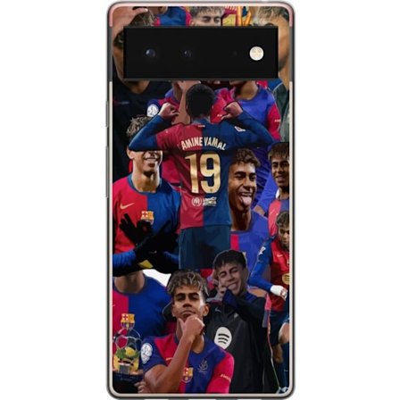 Yhteensopiva Puhelinkuori Google Google Pixel 6 Lamine Yamal mobiilikotelo jalkapallofaneille