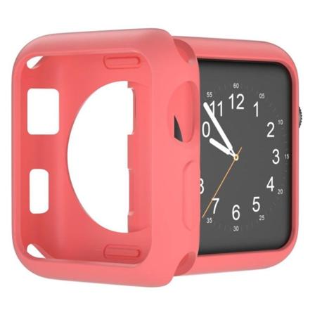 Apple Watch Series 3/2/1 42mm hållbar fodral - Coral Orange