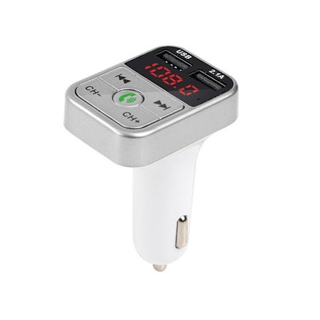 Bil Bluetooth mottagare Bil MP3-spelare SILVER Silver