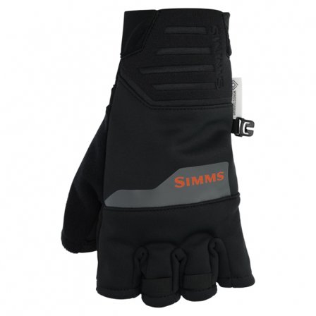 Simms Windstopper Half-Finger Glove Black S