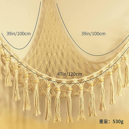 Boheme-stil plyslegetøjsopbevaringsnet (ekstra stort) og plyslegetøjsnet eller hængekøje, egnet til små plyslegetøj eller plyslegetøj.