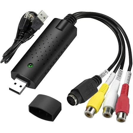 VHS til Digital Konverter, Video Capture Card USB 2.0 Audio Video Capture Card Enhed Gammel VHS Mini DV Hi8 DVD VCR til Digital Konverter til Mac {Db}