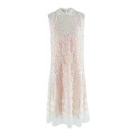 Miu Miu - Balklänningar - Beige - Dam - Storlek: M, Dam, Storlek: M