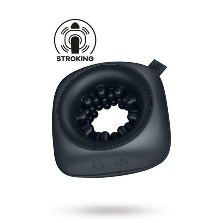 Satisfyer Ring Stroker Vibrating Masturbator - Vuxen.se - Fleshlight, masturbator, lösvaginor, blowjob machine