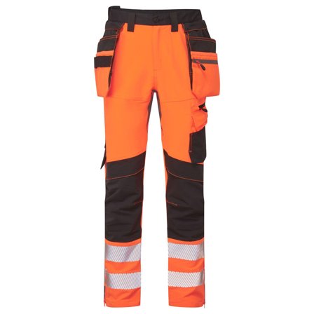 PORTWEST Hantverksbyxa varsel PW DX454 orange C52 - Lyreco - Arbetskläder > Varselkläder > Varselbyxor