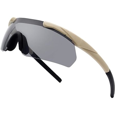 Taktiske briller, Anti-tåke skytebriller Unisex solbriller for ridning kompakt